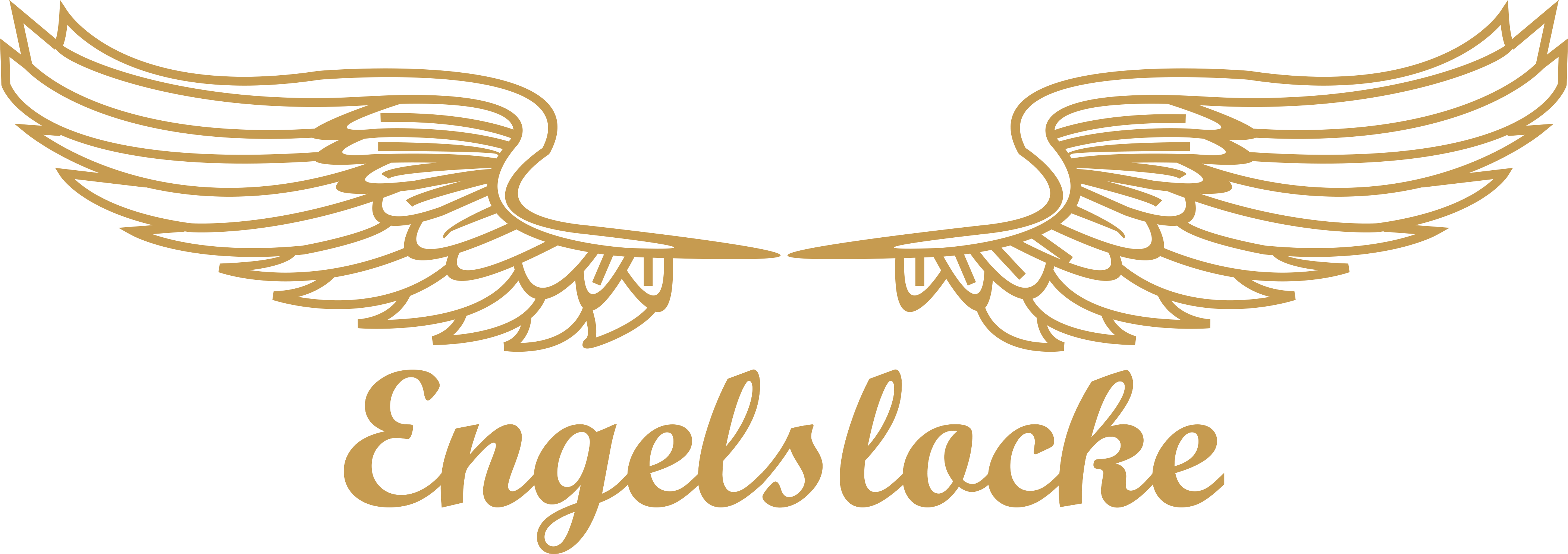 Engelslocke-Logo-Gold